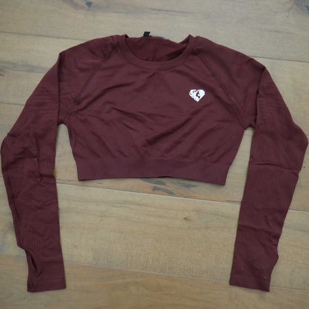 Women’s best power seamless cropped long sleeve